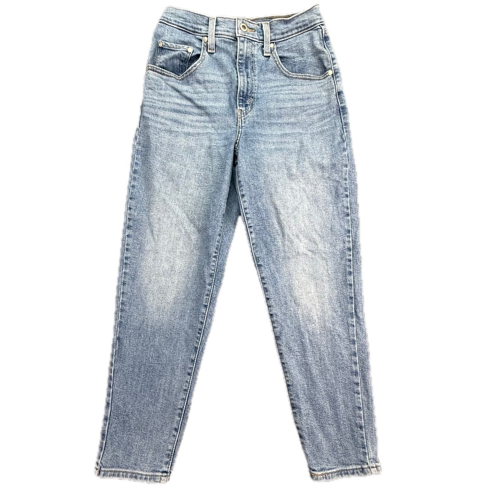Levi's SilverTab Mom Jean Women‎ 27 Blue High Rise Tapered Denim A3699-0003